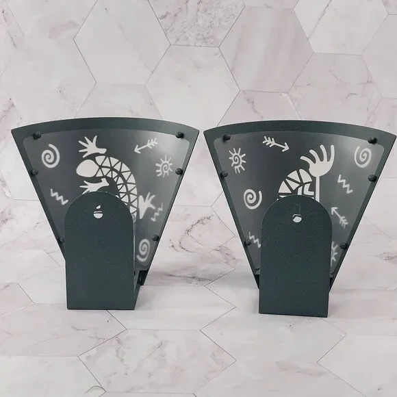 PartyLite southwest kokopelli votive candle wall sconces - Picture 3 of 4